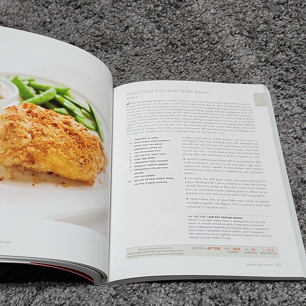 AMERICAN  TEST KITCHEN COMFORT FOOD MAKEOVERS FAVORITES MADE LIGHTER - Picture 9 of 15